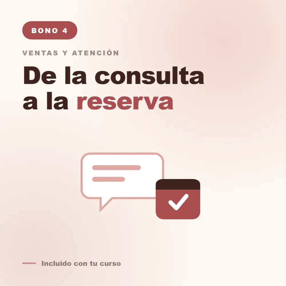 IMAGEN: mockup del bono 4 — ventas y atención